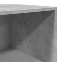 Berkfield Home Highboard Concrete Grey 45x41x185 cm Engineered Wood - Size: 45 x 41 x 185 cm - thumbnail 7