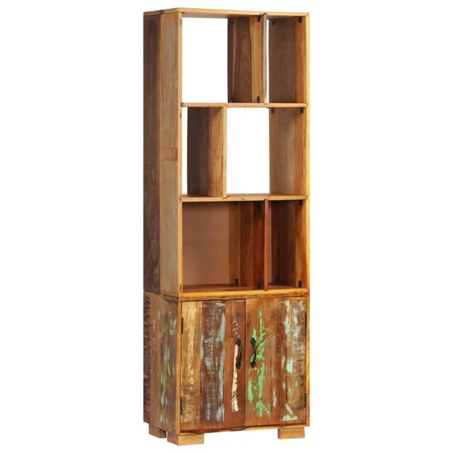 Berkfield Home Bookshelf 60x35x180 cm Solid Reclaimed Wood - Size: 60 x 35 x 180 cm - image 1
