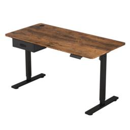 MCC Direct Electric Desk Height Adjustable Standing/Sitting Computer Desk 100cm in Walnut - thumbnail 6