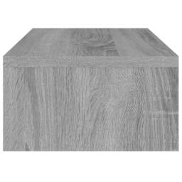 Berkfield Home Monitor Stand Grey Sonoma 42x24x13 cm Engineered Wood - Size: 42 x 24 x 13 cm - thumbnail 5