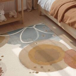 THE RUGS Adventures Kids Rug Marigold Cream Multicolour Kids Bedroom Rug - Size: 120 cm x 170 cm - thumbnail 2