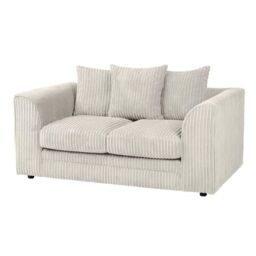 Furniture 786 Chicago Jumbo Cord 2 Seater Sofa in Ivory - thumbnail 2