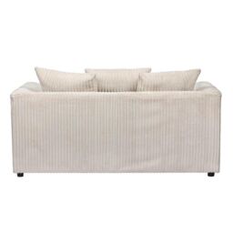 Furniture 786 Chicago Jumbo Cord 2 Seater Sofa in Ivory - thumbnail 3