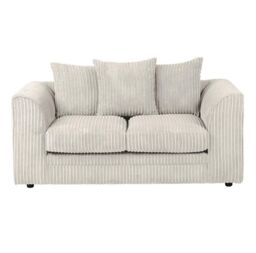Furniture 786 Chicago Jumbo Cord 2 Seater Sofa in Ivory