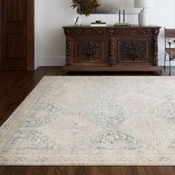 Livabliss Becki Owens Marlene-Vintage Green Beige Traditional Boho Living Dining Rug in Natural - Size: 160 cm x 210 cm - thumbnail 6
