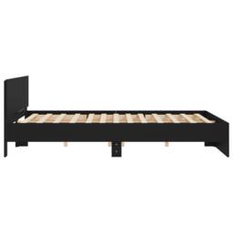 Berkfield Home Durable Bed Frame without Mattress Black 180x200 cm Super King - thumbnail 6