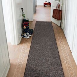 RugsX Superstar 310 Runner in Brown - Size: 110 cm x 430 cm - thumbnail 5