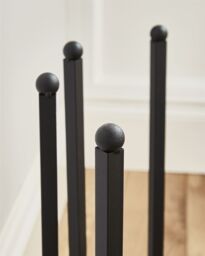 House of Home Welly Holder Stand 5 Pair Black Boot Shoe Holder Rack Round Organiser Space Saver Storage - thumbnail 6