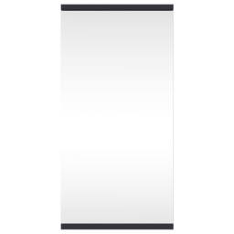 Berkfield Home Durable Corner Bathroom Mirror Cabinet Grey 30x24x60 cm - Size: 30 x 24 x 60 cm - thumbnail 1