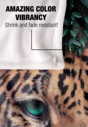 Reinders Tiger Silky Touch Super Soft Throw Blanket 152 X 127 cm in White - thumbnail 4