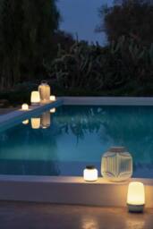 Blomus LITO Battery LED Lamp L - Silk Gray in Light Grey - thumbnail 7