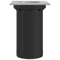 Berkfield Home Outdoor Ground Light Square Black 10.5x10.5cm Die-cast Aluminium - Size: 10.5x10.5 cm - thumbnail 5