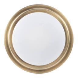 Happy Homewares Modern Chic Flush LED Bathroom Ceiling Light Fitting in Metallic Gold - thumbnail 3