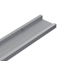 Berkfield Home Picture Frame Ledge Shelves 2 pcs Grey 60x9x3 cm MDF - Size: 60 x 9 x 3 cm - thumbnail 7