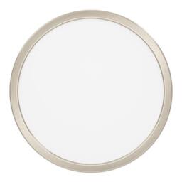 Eglo Fueva 6 Silver Steel & Plastic LED CCT Technology Flush Ceiling Light in Metallic Gold - thumbnail 5