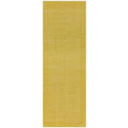 The Rug Shop UK Handmade Luxurious Modern Plain Wool Easy To Clean Area Rug in Yellow - Size: 200 cm x 290 cm - thumbnail 7