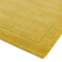 The Rug Shop UK Handmade Luxurious Modern Plain Wool Easy To Clean Area Rug in Yellow - Size: 200 cm x 290 cm - thumbnail 2