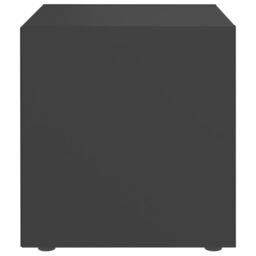 Berkfield Home TV Cabinets 4 pcs Grey 37x35x37 cm Engineered Wood - Size: 37 x 35 x 37 cm - thumbnail 5