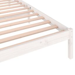Berkfield Home Day Bed Solid Wood Pine 90x200 cm White - thumbnail 6