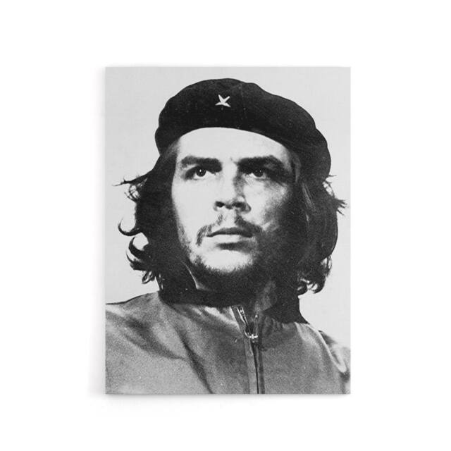 "Artery8 Korda Portrait Revolutionary Che Guevara Canvas Wall Art Print in Grey - Size: W18"" x H24""" - image 1