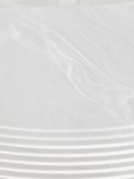 Showerdrape Bianco Frost Onyx White Striped Toothbrush Holder - thumbnail 3