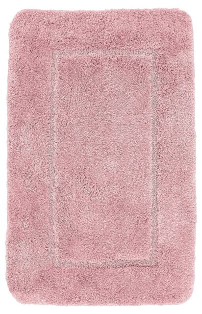 Velosso Mayfair Microfibre Cashmere Feel Bathmat - Antislip in Baby Pink - Size: Small - image 1