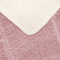 Velosso Mayfair Microfibre Cashmere Feel Bathmat - Antislip in Baby Pink - Size: Small - thumbnail 3