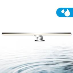 BRILONER Chrome Bathroom LED Mirror Light 10W 1000lm IP44 500mm in Metallic Silver