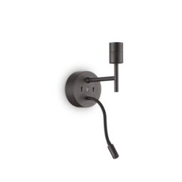Netlighting Set Up Wall Light + Reading Light Black Without Shade 3000K