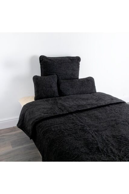 Native Natural Merino Wool Quilt - Black - Size: 200 cm x 240 cm - image 1