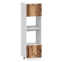 Berkfield Home 7 Piece Kitchen Cabinet Set Kalmar Old Wood Engineered Wood in Brown - thumbnail 5