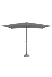 Royalcraft 2.4x3m Crank & Tilt Parasol - Metal Pole (38mm Pole, 8 Ribs) in Grey - thumbnail 4