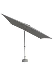 Royalcraft 2.4x3m Crank & Tilt Parasol - Metal Pole (38mm Pole, 8 Ribs) in Grey - thumbnail 3