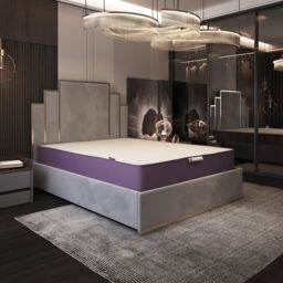 DS Living Reve Iris Reflex Foam Mattress in Purple - Size: King - thumbnail 4