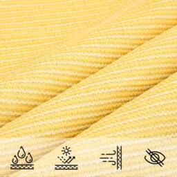 Berkfield Home Sunshade Sail 160 g/m ² Beige 3/4x2 m HDPE in Lemon - thumbnail 6