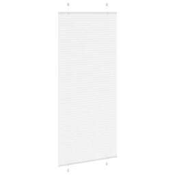 Berkfield Home Pleated Blind White 90x200 cm Fabric Width 89.4 cm Polyester - thumbnail 4