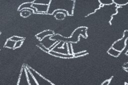 RugsX For Kids Rug in Grey - Size: 100 cm x 250 cm - thumbnail 4
