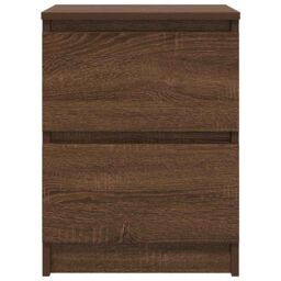 Berkfield Home TV Cabinet Brown Oak 40x35x54 cm Engineered Wood - Size: 40 x 35 x 54 cm - thumbnail 6