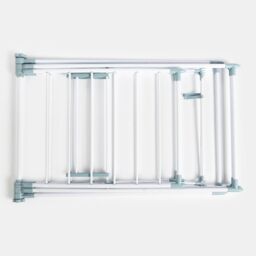 OHS Foldable X Winged Clothes Airer Stainless Steel Laundry Racks in White - thumbnail 3