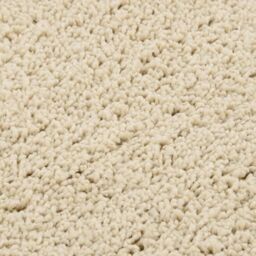 Berkfield Home Shaggy Rug Cream 160x230 cm Anti Slip in Beige - Size: 100 cm diameter - thumbnail 4