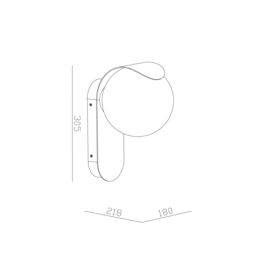 Nordlux Dalius Outdoor Wall Light Black Plastic Garden E27 IP44 Mains - thumbnail 6
