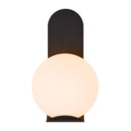 Nordlux Dalius Outdoor Wall Light Black Plastic Garden E27 IP44 Mains - thumbnail 2