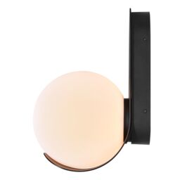 Nordlux Dalius Outdoor Wall Light Black Plastic Garden E27 IP44 Mains - thumbnail 3