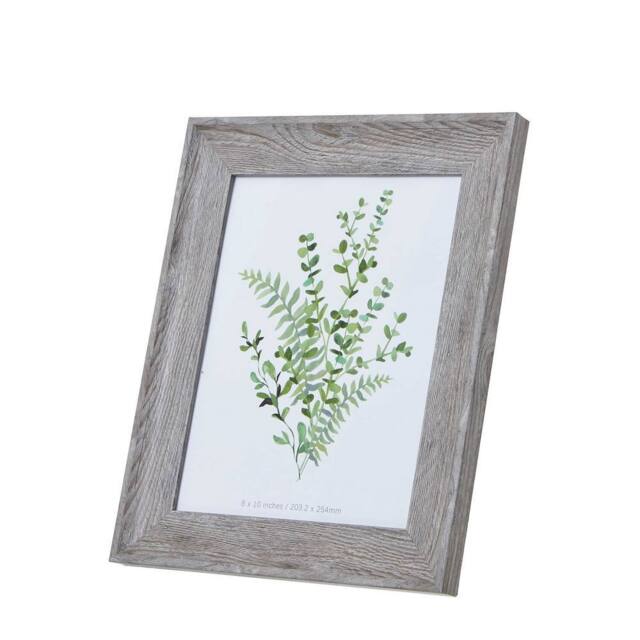 Sostter Grey Washed Wooden Picture Frame for 8x10 Photos - image 1