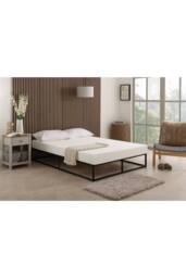 The Foam People Westwood Core Memory Foam & Reflex Foam Mattress 4 Inch Deep in Warm White - Size: Pram - thumbnail 1