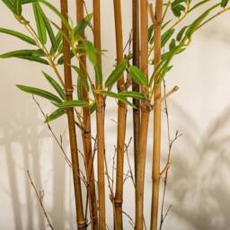 EONLION 90-Artificial Plant Plant Pot Bamboo Leaf in Green - Size: 100 cm - thumbnail 5