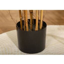 EONLION 90-Artificial Plant Plant Pot Bamboo Leaf in Green - Size: 100 cm - thumbnail 3