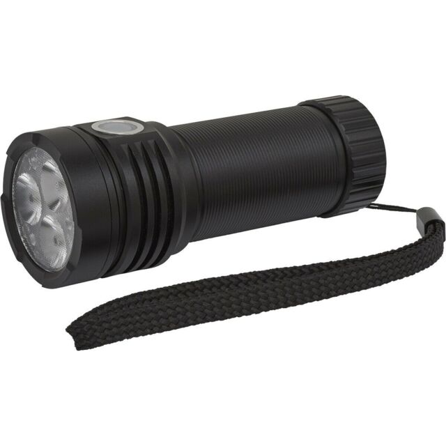 Loops ULTRA BRIGHT 3500lm Rechargeable LED Torch - OSRAM P9 30W - 250m Light Range - image 1