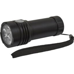 Loops ULTRA BRIGHT 3500lm Rechargeable LED Torch - OSRAM P9 30W - 250m Light Range - thumbnail 1