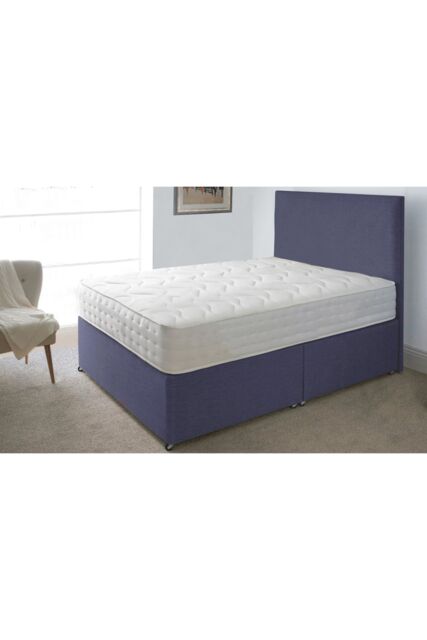 eXtreme Comfort Ltd Sleep-Fusion Hybrid Mattress 20cm Deep Plush Feel Cooltouch Breathable in White - Size: Single - image 1